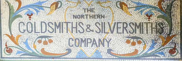 Blackett Street Floor Mosaics Northern Goldsmiths