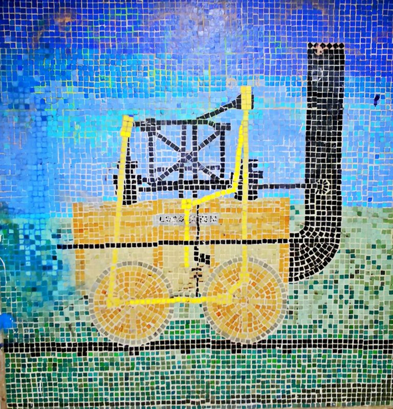 Stephenson's Rocket Mosaic