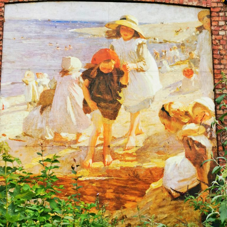 The Beach  – Laura Knight – Laing Art Gallery Mural